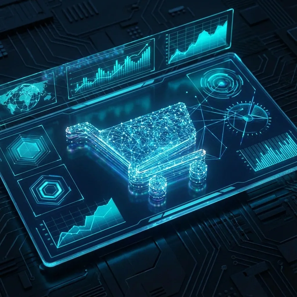 E-commerce online retail store interface